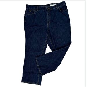 Lands End Dark Wash Jeans